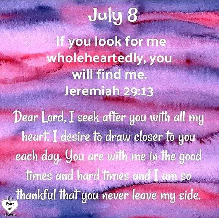 SEEK THE LORD