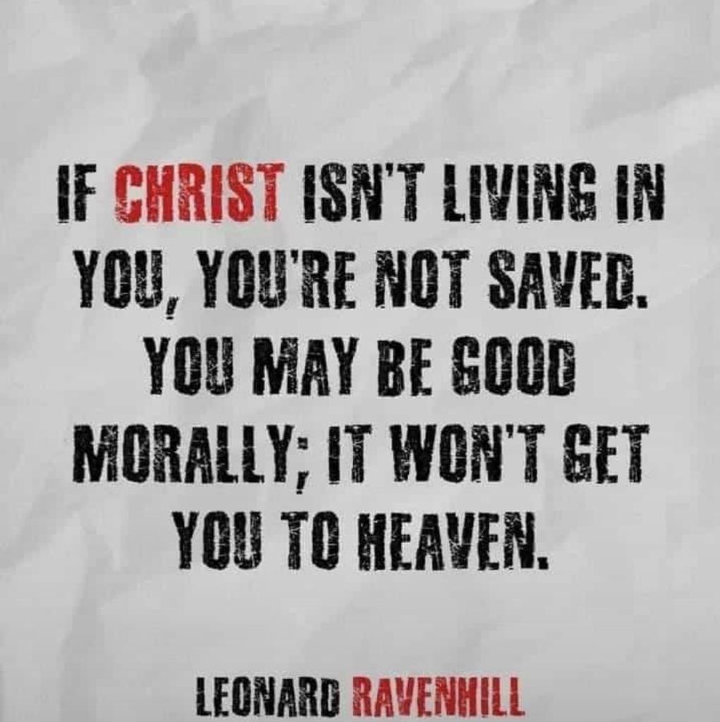 CONFESS CHRIST AND BE SAVED.